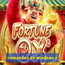 comandos do windows r